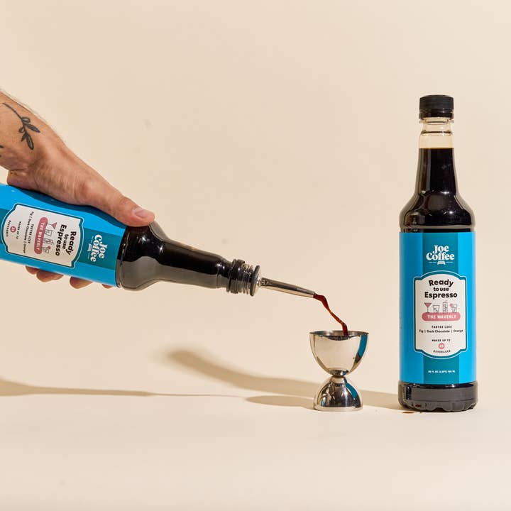 Joe Coffee Company - Wholesale Instant Coffee/Espresso - Ready to Use Espresso Specialty Coffee Concentrate, 25 fl oz Bottle, Kosher3