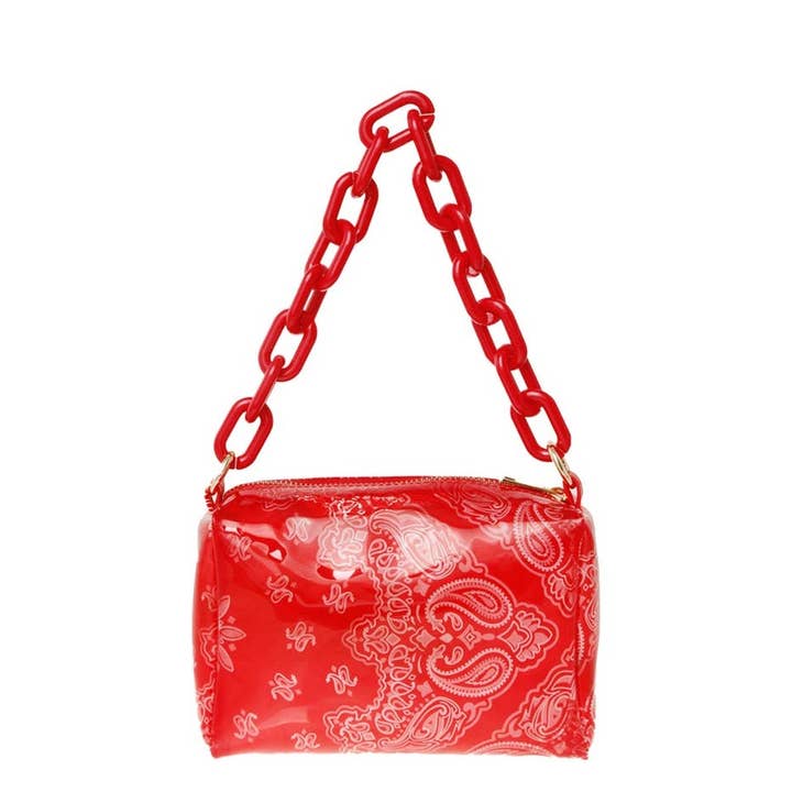 anbfashion - Venta al por mayor Bandolera - Mujer - Bolsa transparente con estampado Amoeba