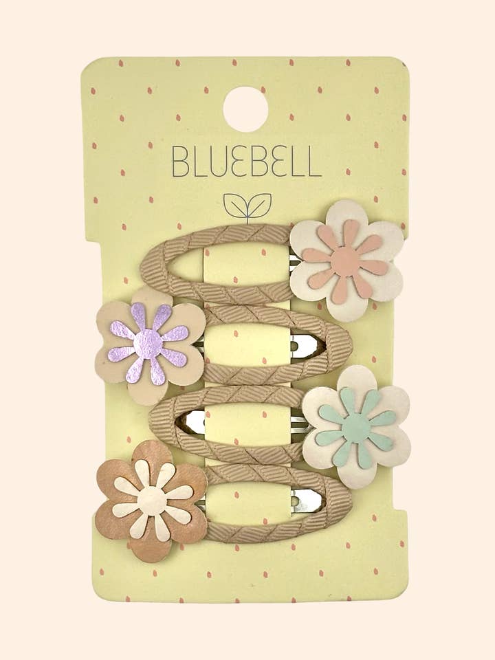 Flower Click Clack 4cm for wholesale by Bluebell Petite