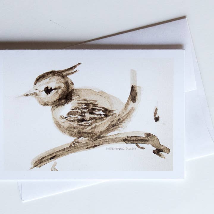 Baby Jay Card for wholesale by Silvergull Studios