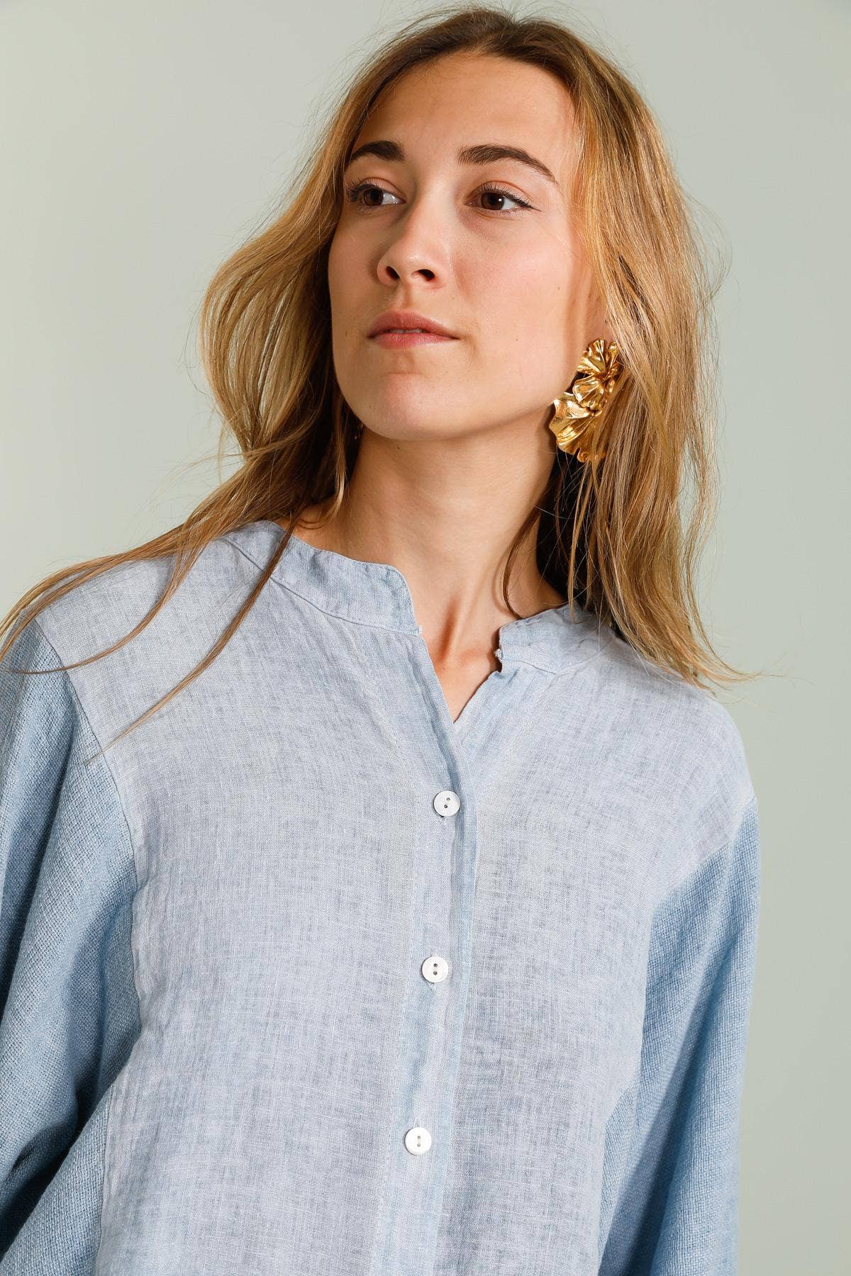 LÉA & LUC – wholesale Shirt – Women’s – 100% Linen Shirt REF. 92307