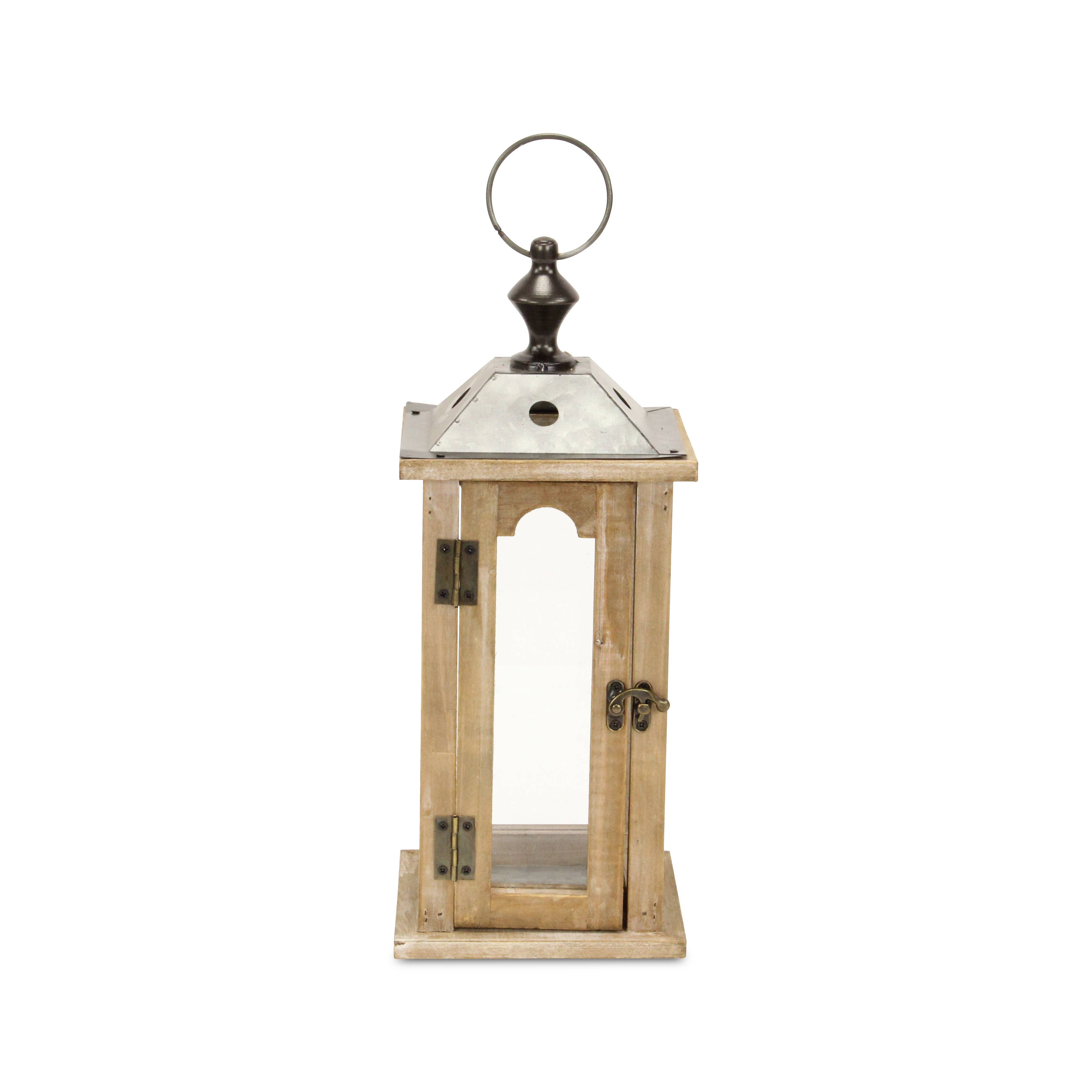Cheungs Home Decor - Wholesale Lantern - Therin Wood & Metal Decor Lantern2