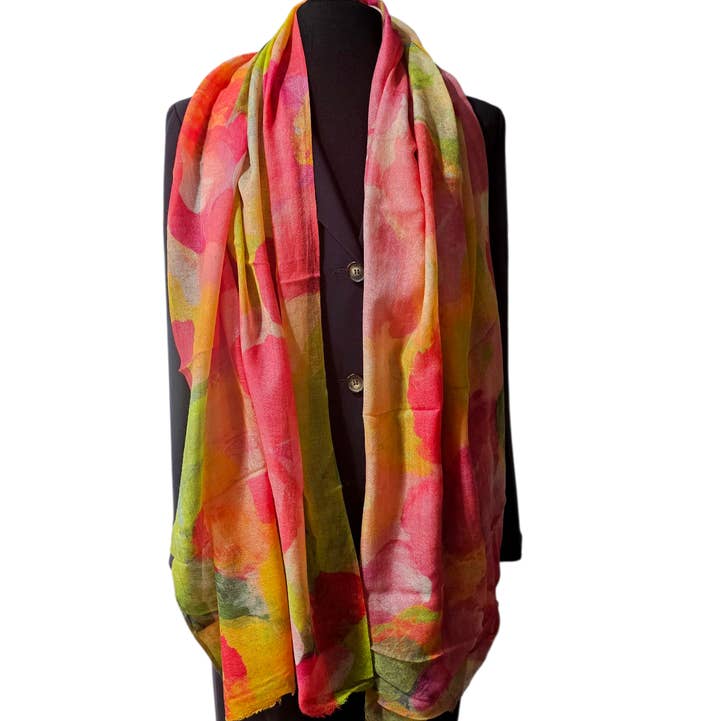 Happy Lona - Wholesale Scarf - Women's - Bloom Brush