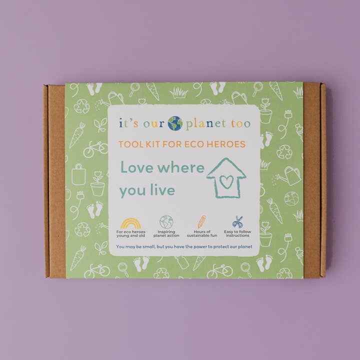 It’s Our Planet Too - Wholesale DIY Craft Kit - Kids - CHILDREN'S ECO ACTIVITY BOX - Love where you live1