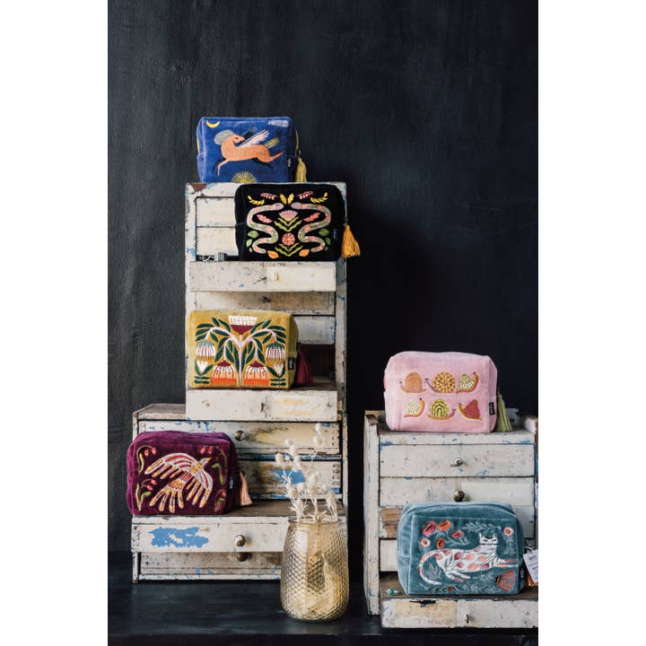 Danica Brands - Wholesale Pouch - Women's - Gardenland Embroidered Pouch