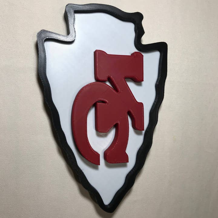 Charles Prints - Wholesale Sign - Kansas City Chiefs Sign Logo2