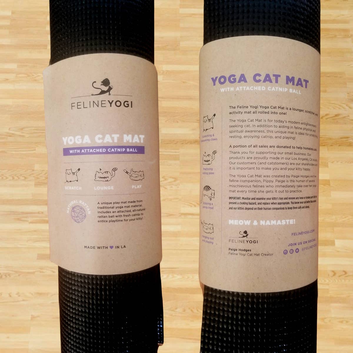 Feline Yogi - Venta al por mayor Rascador - Gatos - Alfombrilla de yoga para gatos3