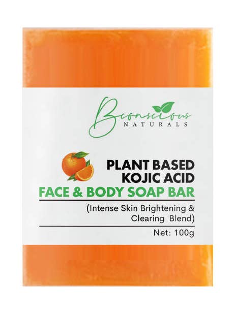 Plantaardige zeep van kojiczuur voor huidverhelderende en zuiverende mix voor donkere vlekken, okselverlichting, anale verlichting, Yoni-verlichting, ruglittekens voor wholesale door bconsciousnaturals