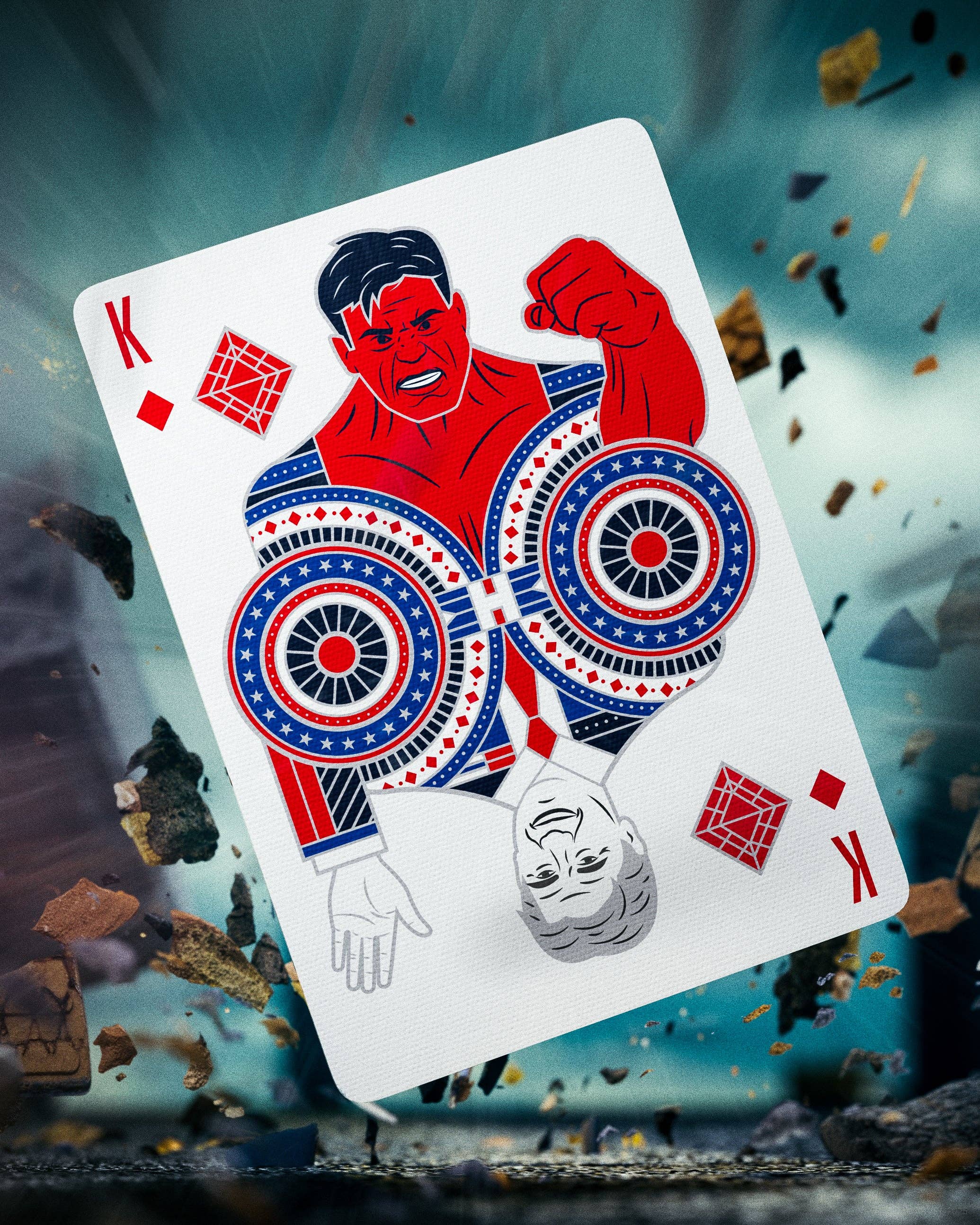 theory11 - Wholesale Playing Cards - Captain America Playing Cards6