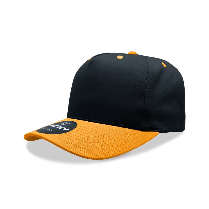The Park Wholesale - Vente Casquette de baseball – unisexe - Decky 6024 - Casquette structurée en mélange de coton et de polyester à 5 panneaux à profil moyen - 602418