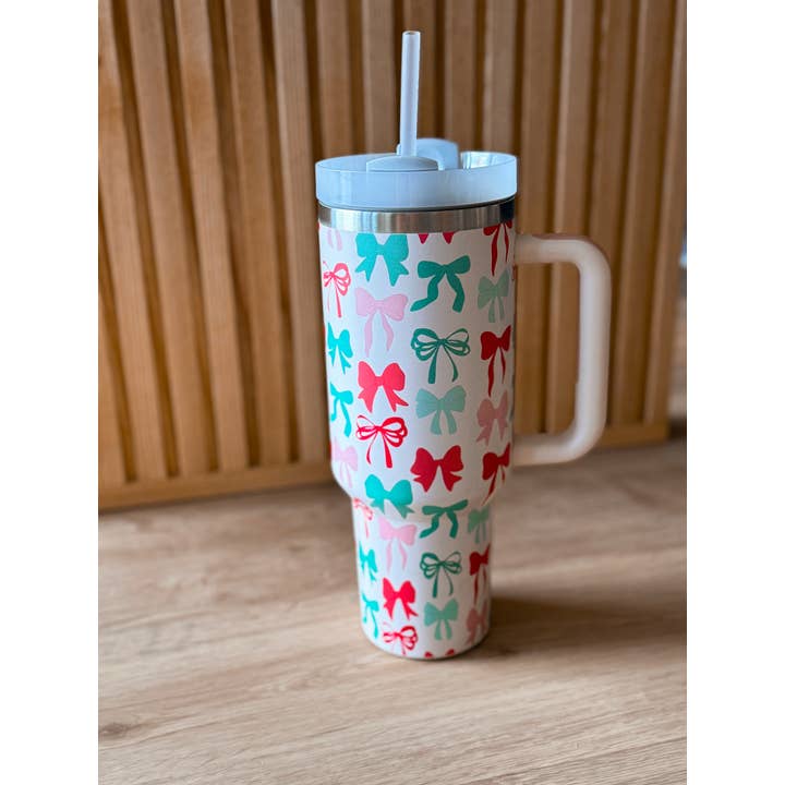 Bash - Wholesale Insulated Mug/Tumbler - 40oz Tumbler, Christmas Tumbler, Christmas Drinkware