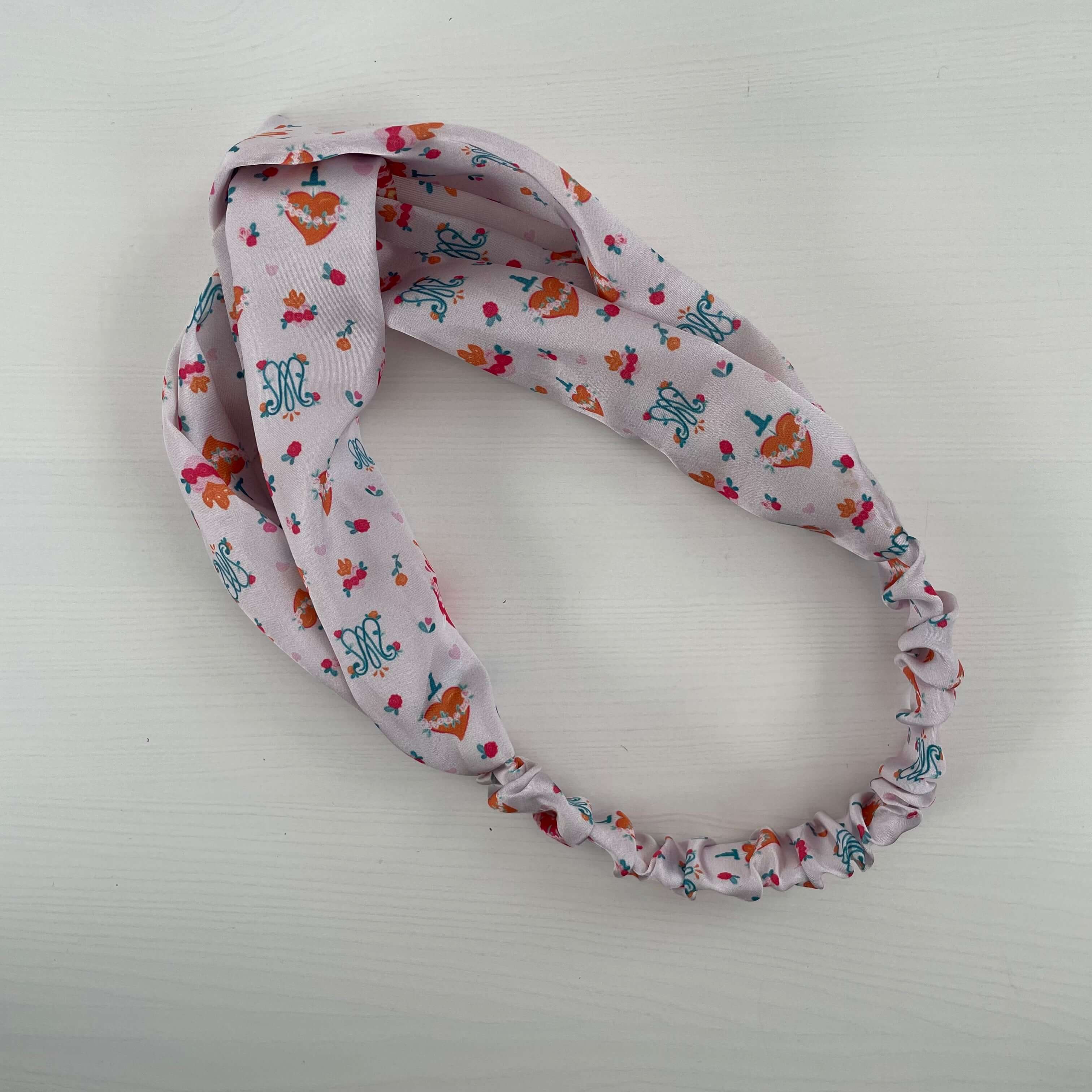 Brick House in the City - Wholesale Fashion Headband - Women's - Catholic Satin Headband - Auspice Maria Collection0