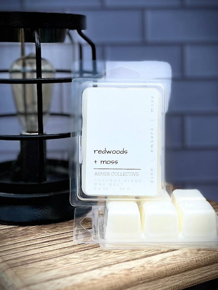 Redwoods + Moss for wholesale by Asher Collective