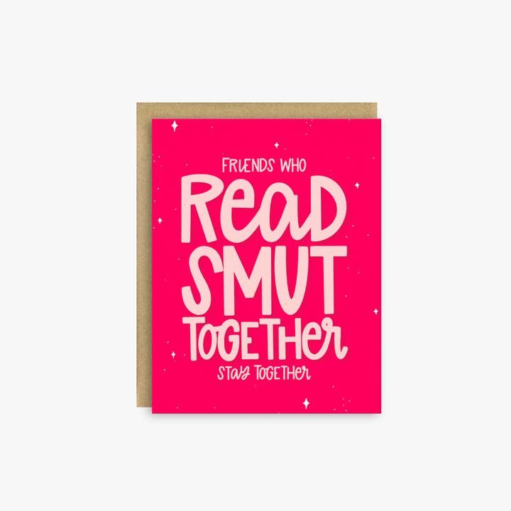 Vrienden Die Smut Lezen Galentine's Day Kaart voor wholesale door Little Lovelies Studio