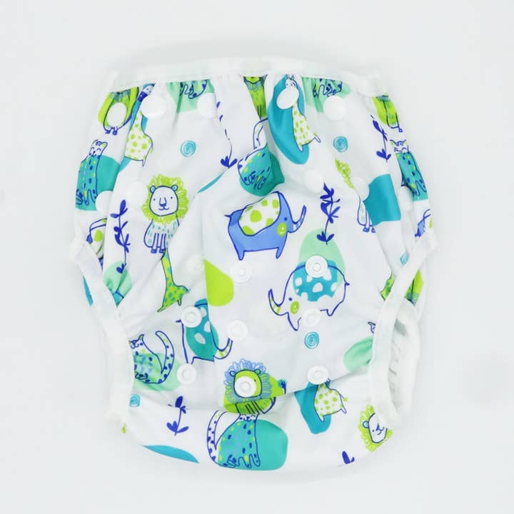 EcologiQ - Wholesale Underwear/Diaper Cover - Baby - Washable swim diaper - Scalable size3
