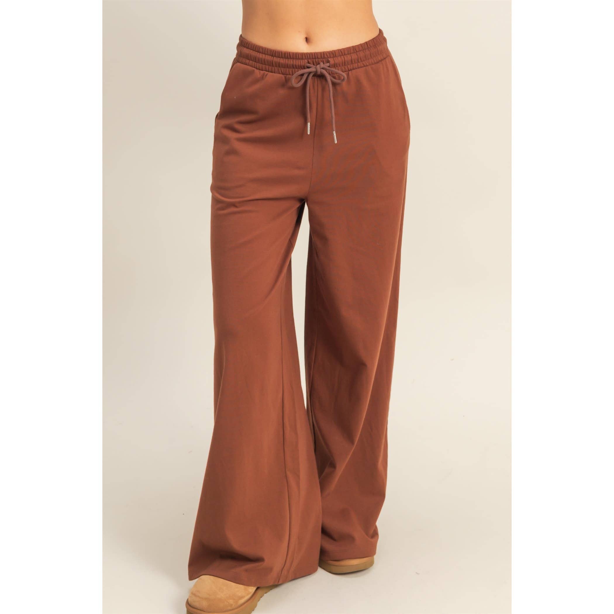 Double Zero - Vendita all'ingrosso Pantaloni sportivi/da jogging loungewear - Donna - Pantaloni larghi in cotone alla moda31