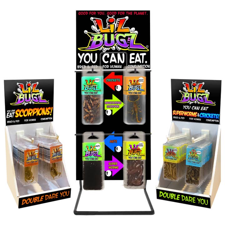 EntoLife Edible Insects - Crickets, Ants & Scorpions! - Wholesale Cake/Cupcake Topper - Lil Bugz You Can Eat | Real Edible Scorpions3