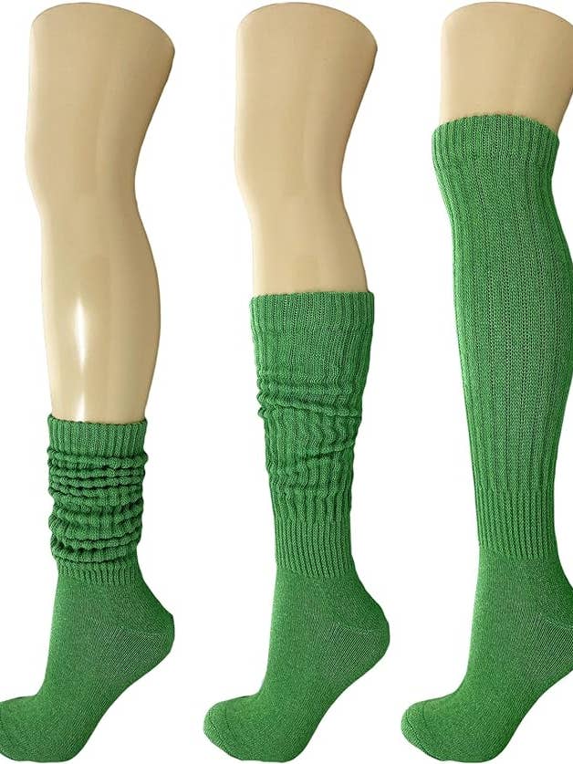 Mars Outlet Store LLC - Wholesale Socks - Women's - Cotton Slouch Boot Socks for Women Shoe Size 5 to 10 3 Pairs3