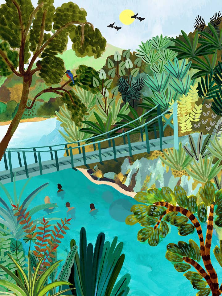 Blue Pools Nueva Zelanda para venta al por mayor de Hebe Studio