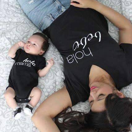 Hola Bebe and Hola Mama Set for wholesale by to: little arrows