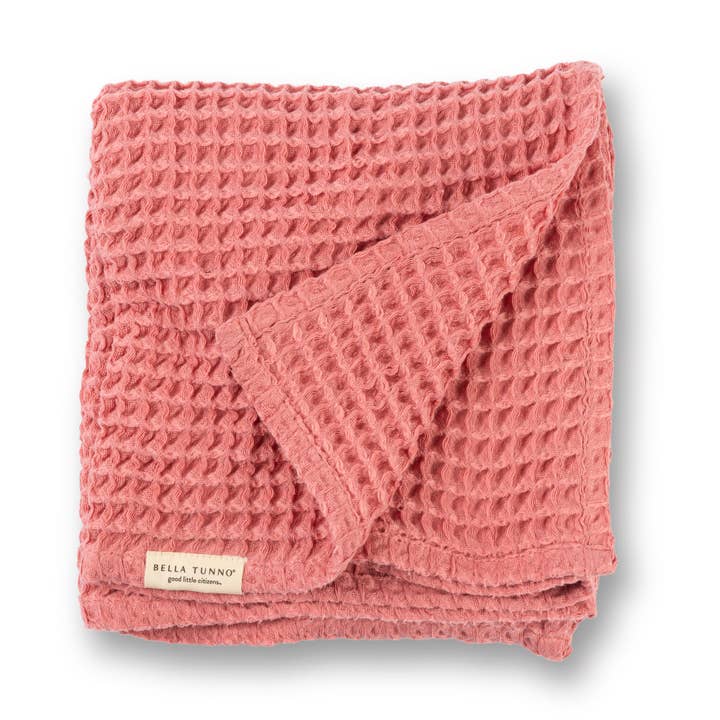 Waffle Baby Blanket Watermelon for wholesale by Bella Tunno