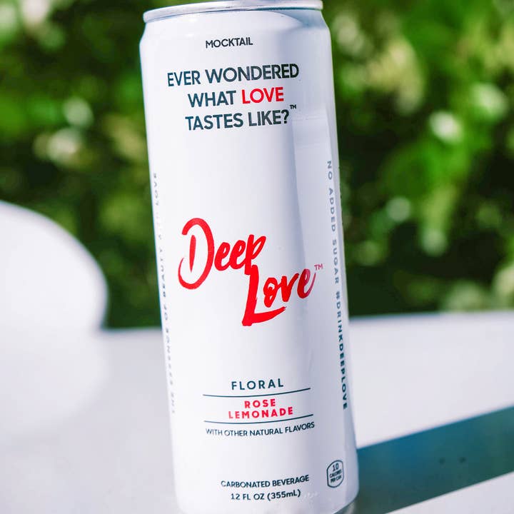 Deep Water USA Inc. "Maker of Floral Beverages" - Wholesale Soda/Carbonated Drink - Deep Love -Floral Lemonades- No Added Sugar + All-Natural-