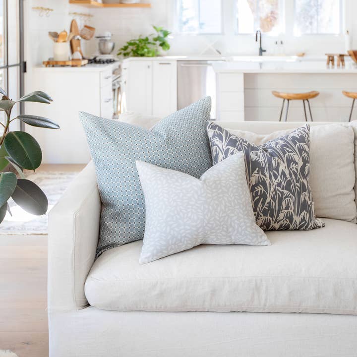 Emily Daws - Wholesale Throw Pillow Cover - Cobblestone Pillow in Lagoon3