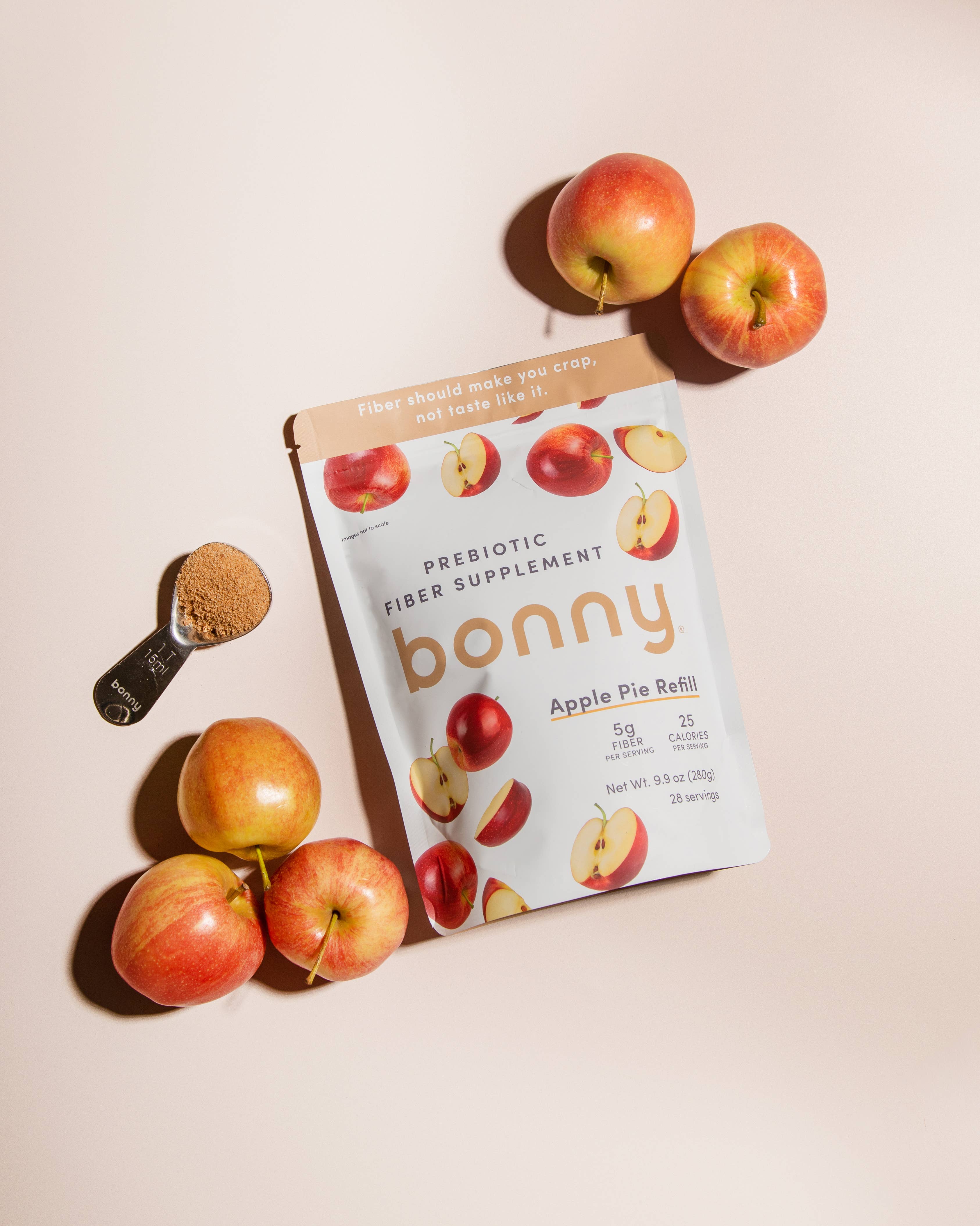 Bonny - Wholesale Oral Supplement/Vitamin - Prebiotic Fiber Powder by Bonny | Apple Pie2