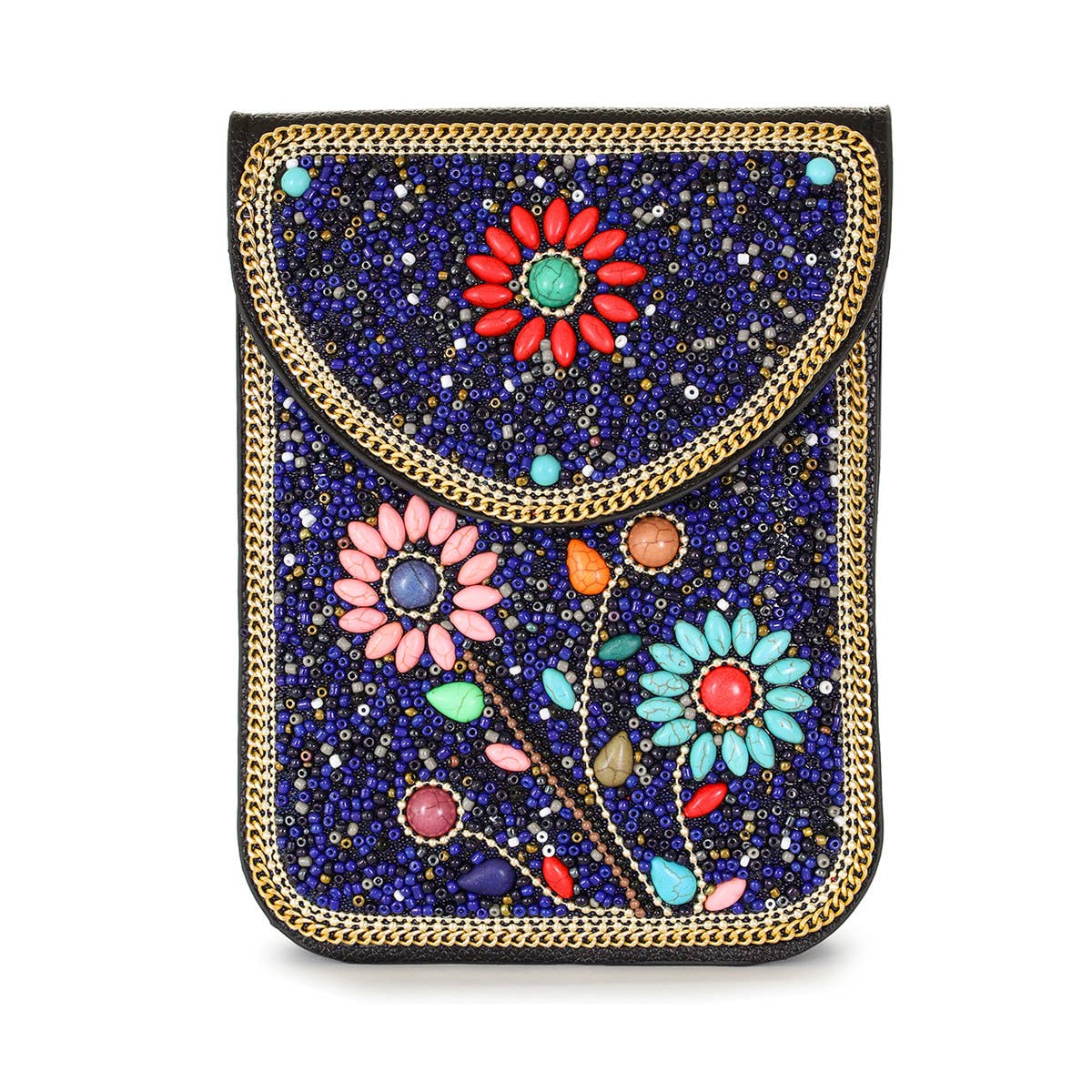 22 Tote - Vendita all'ingrosso Borsa a tracolla - Donna - Borsa a tracolla per cellulare in pelle vegana con perline12