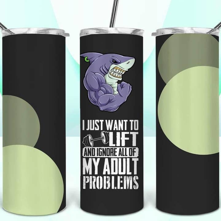 Bicchiere Ignora i miei problemi per la vendita all'ingrosso da parte di Smile Graphics and Design