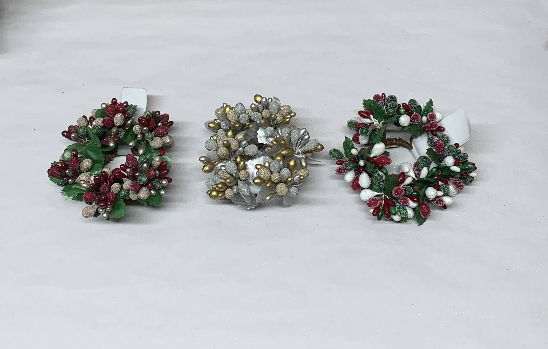 North Fork Mercantile - Wholesale Wreath - Pip Berry Ring, Pip Berry Candle Ring, Mini Wreath2