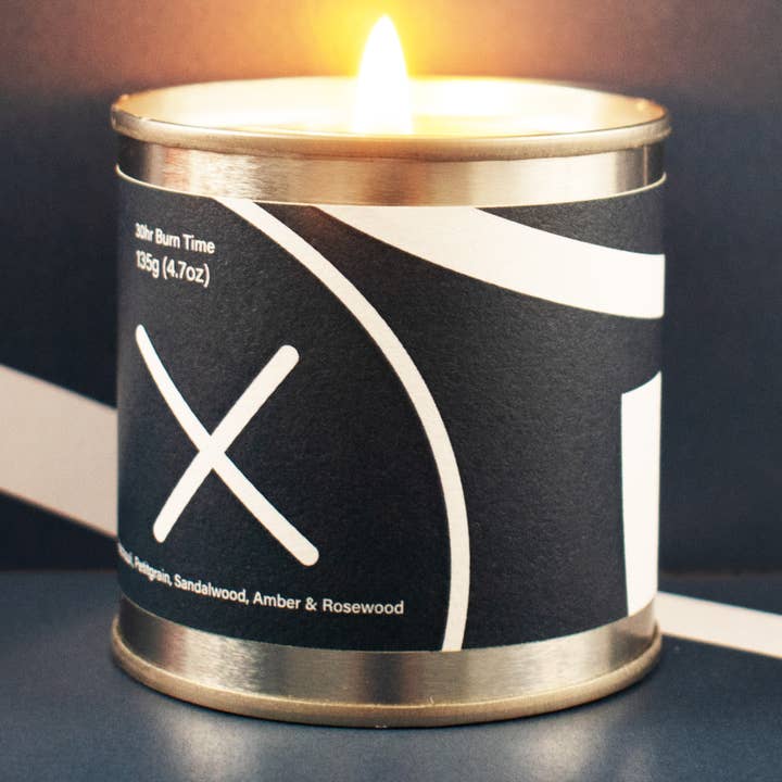 Midnight Down in Oliver’s Bar - Travel Candle for wholesale by McKinley & Paget