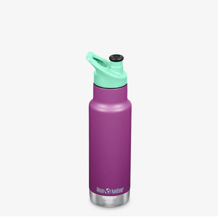 Klean Kanteen - Wholesale Water Bottle - 12oz Classic Kid's Insulated Water Bottle with Sport Cap - SALE