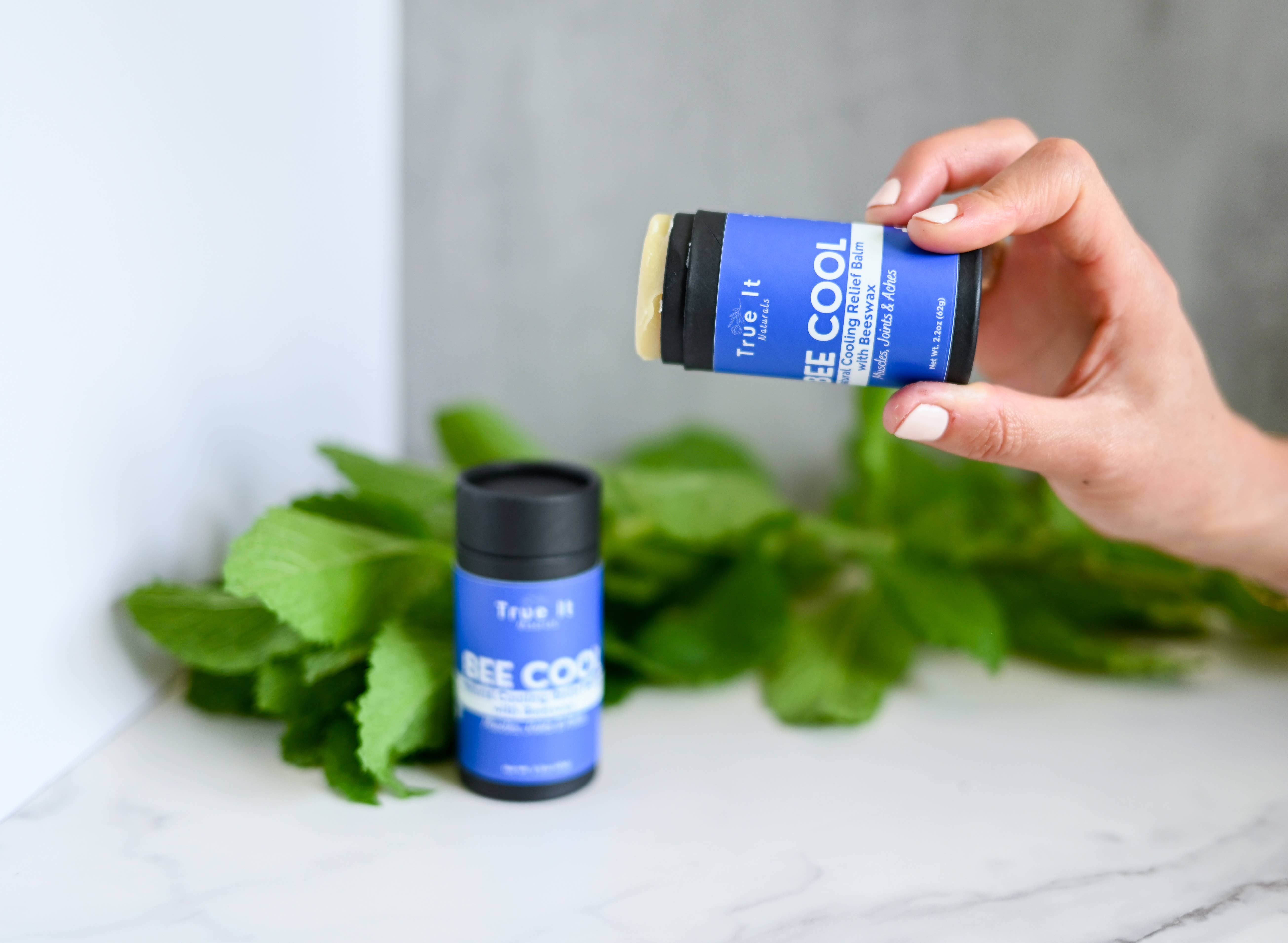 True It Naturals – wholesale Muscle lotion/rub/gel – Muscle Rub Stick - BEE COOL | All Natural Pain Relief 4