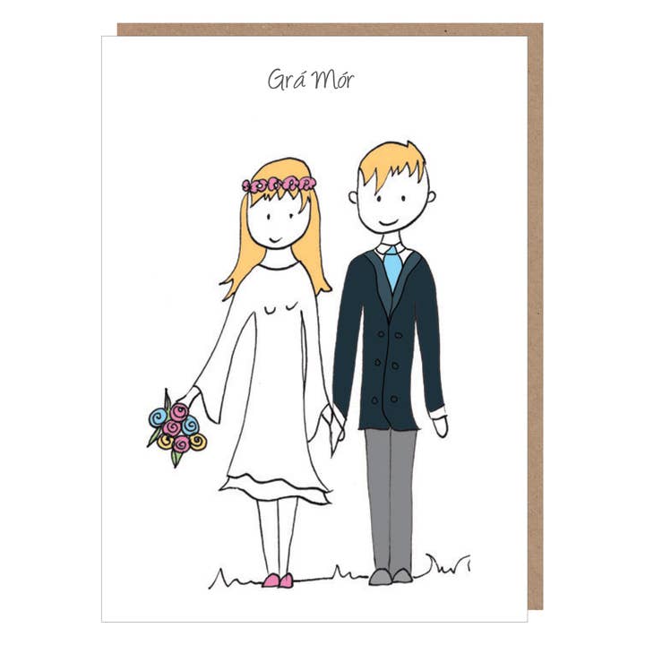 Grá Mór (Kärlek) Kort för wholesale av Irish Greeting Cards by Catherine Dunne
