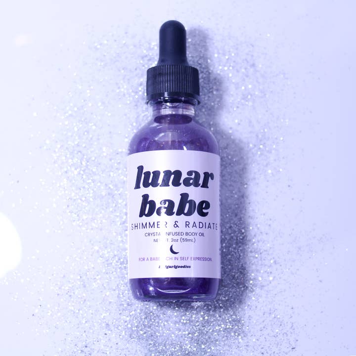 Badgurlgoodies - Venta al por mayor Aceites de baño/corporales - Aceite Corporal Lunar Babe Crystal Infused2