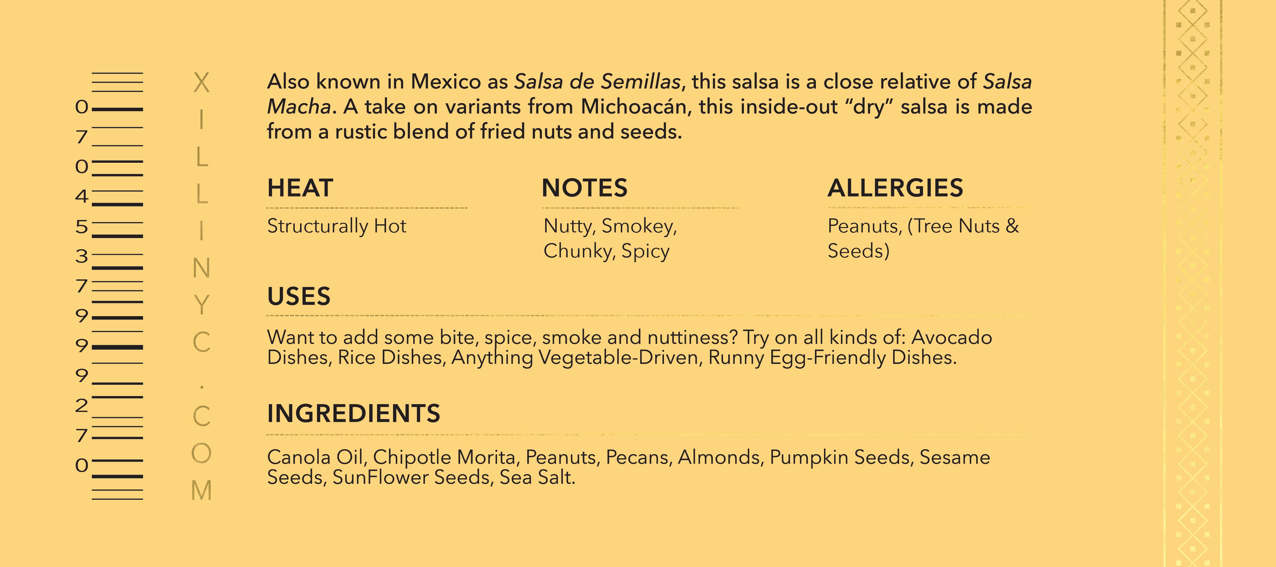 X I L L I - Wholesale Salsa - Salsa Seca3