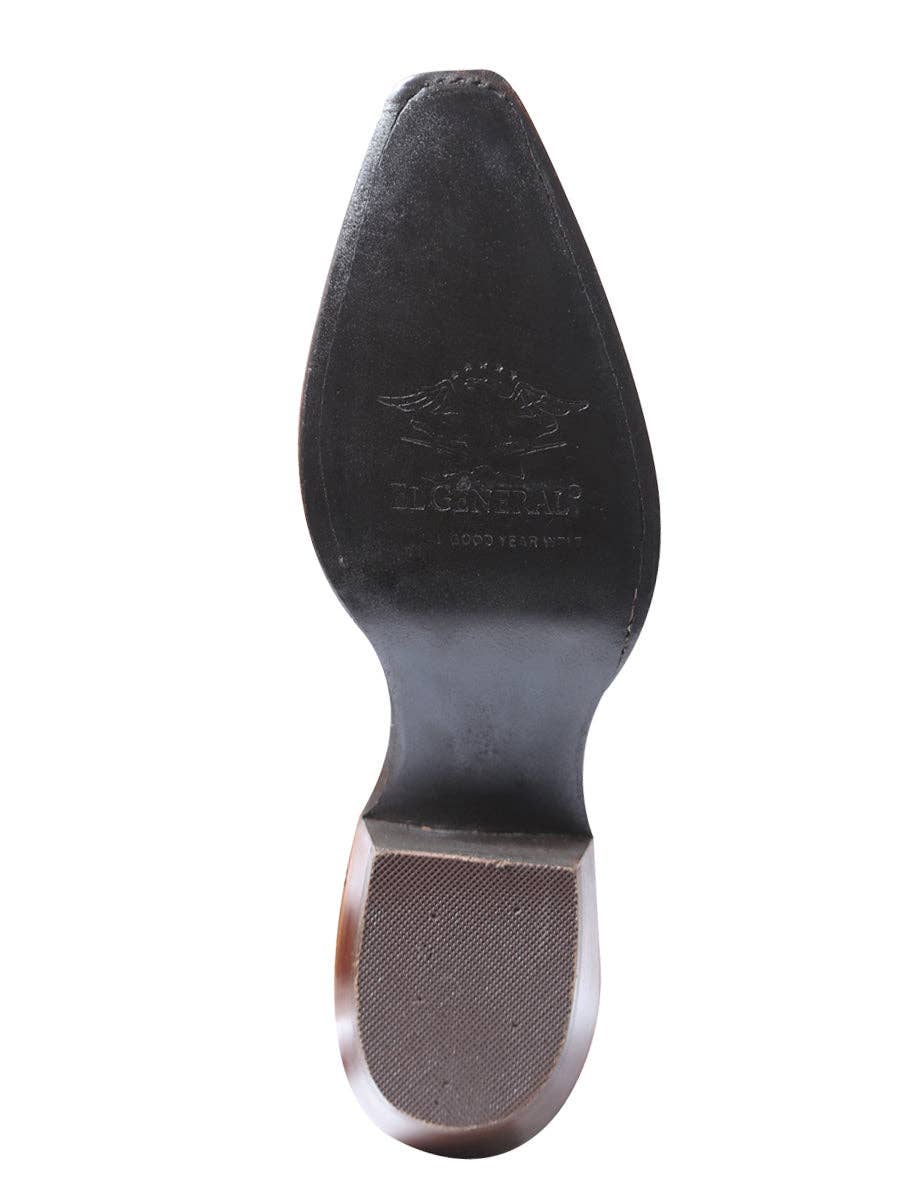 El General Western Wear – Botas de cowboy - Mulher por atacado – Bota Western El General Rodeo em Camurça Marrom 417891