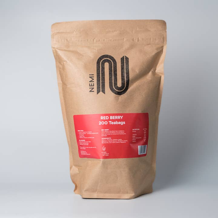 Red Berry 200 sachets pour la vente par NEMI Teas