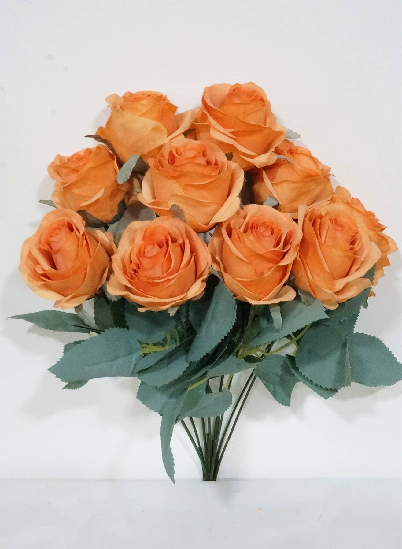 Sweet Home Deco - Wholesale Artificial Flowers - Princess Diana Rose Silk Artificial Flower Bunch, 10 Heads10