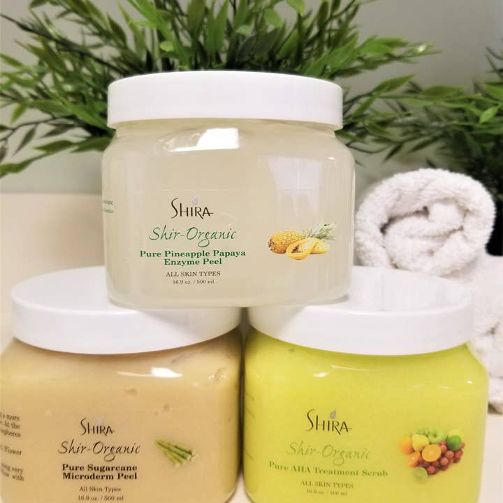 Shira Esthetics - Wholesale Facial Peel - Shir-Organic Sugarcane Microderm Peel (500 ml.)1