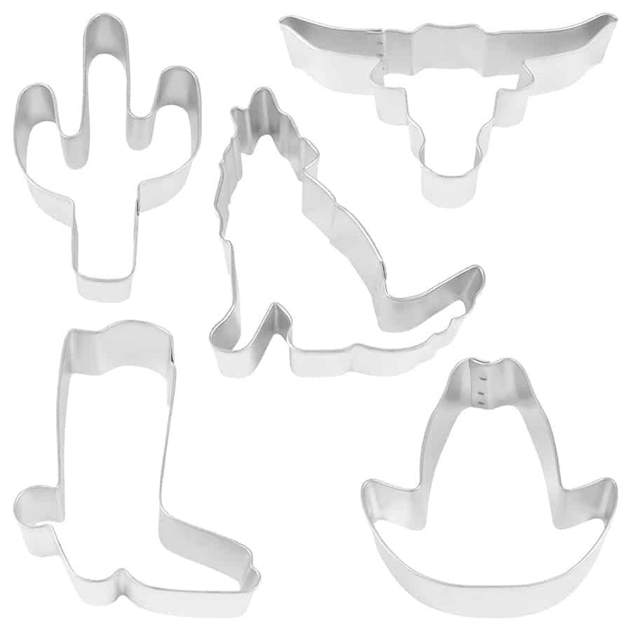 R&M International – wholesale Biscuit cutter – Southwest 5 PC Cookie Cutter Set1