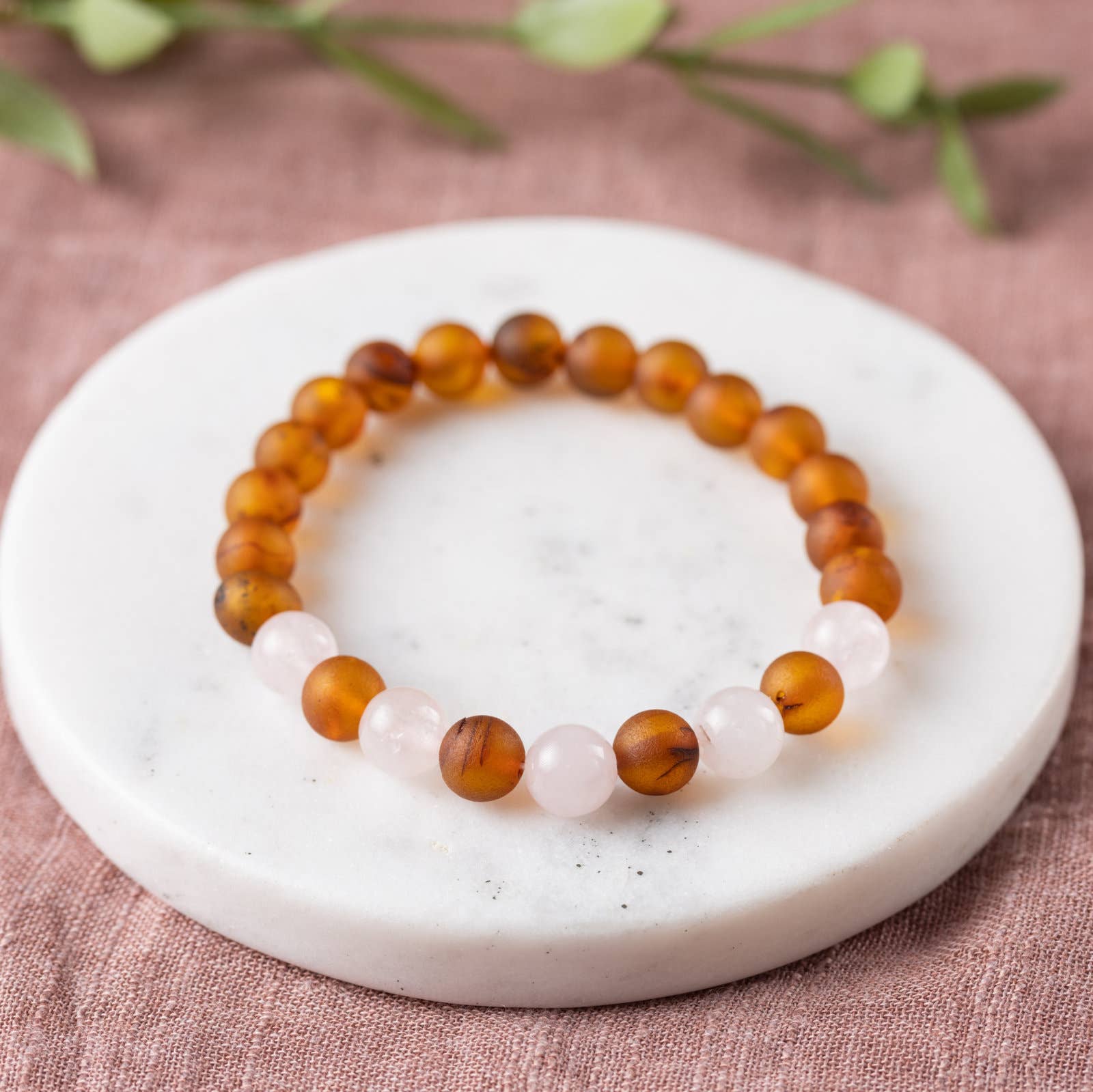 R.B. Amber Jewelry – Großhandel Perlenarmband – Erwachsene | CHUNKY Baltic Amber + Edelsteinarmbänder12