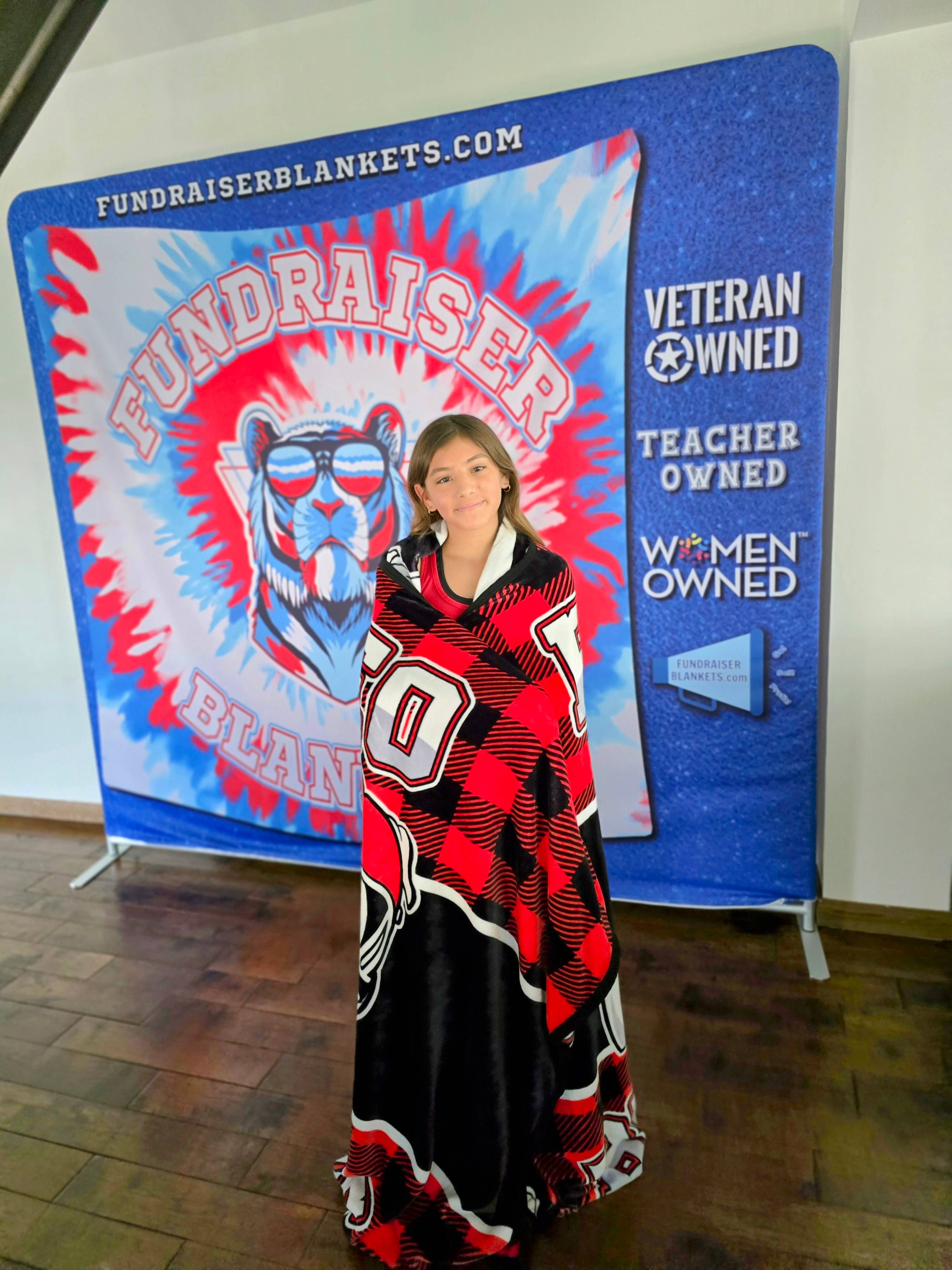 Birdy Boutique LLC. - Wholesale Throw Blanket - Custom Double Sided Logo Blanket Throw Full Print8