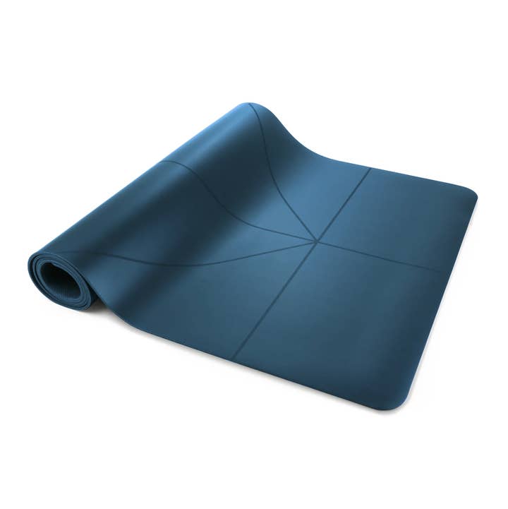 warrioraddict – wholesale Yoga mat – The Warrior Mat Blue- Men's Yoga Mat - Rubber - Sustainable