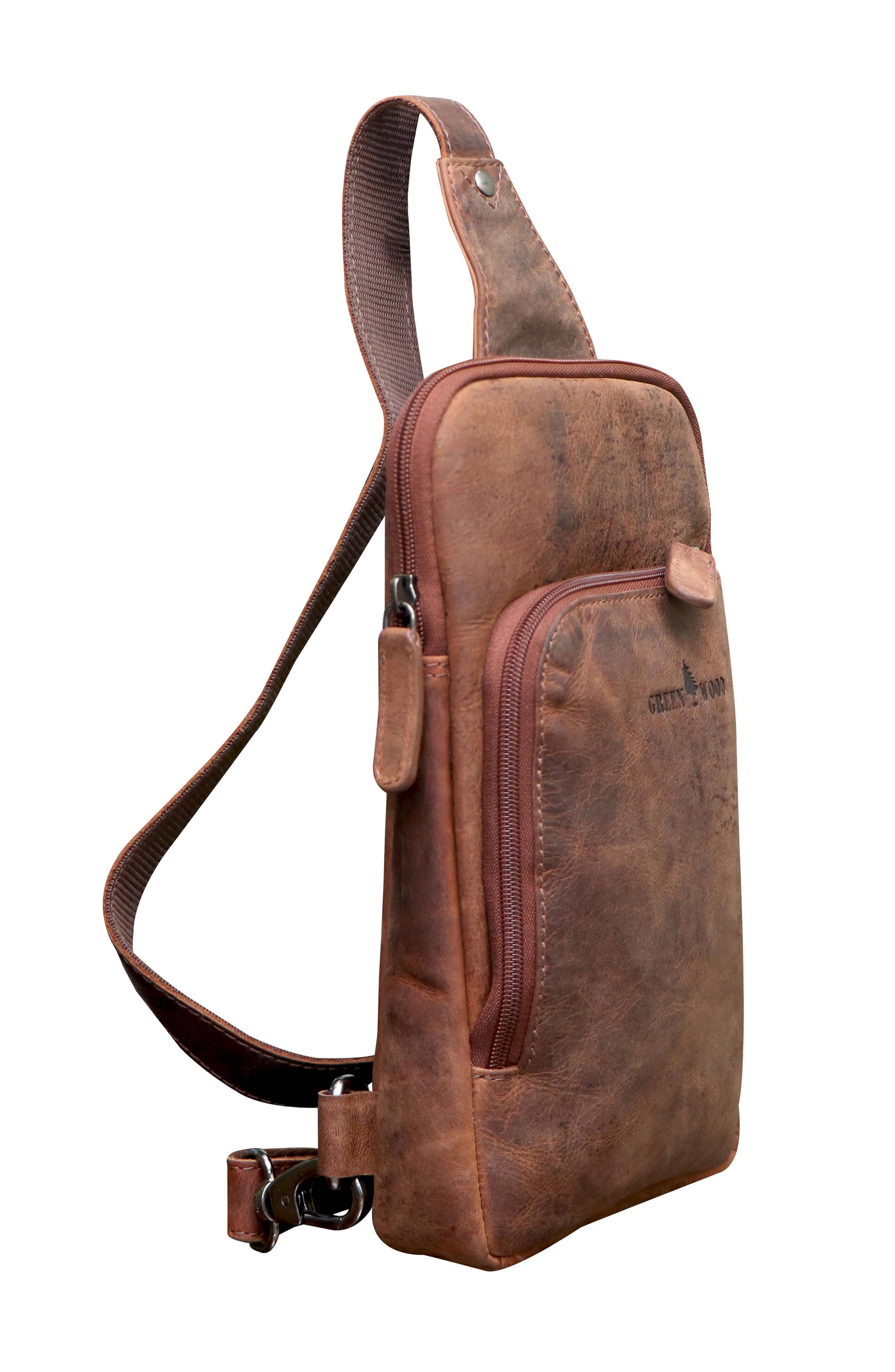 Greenwood - Wholesale Belt Bag - Unisex - Alex backpack shoulder bag women leather bicycle bag men23