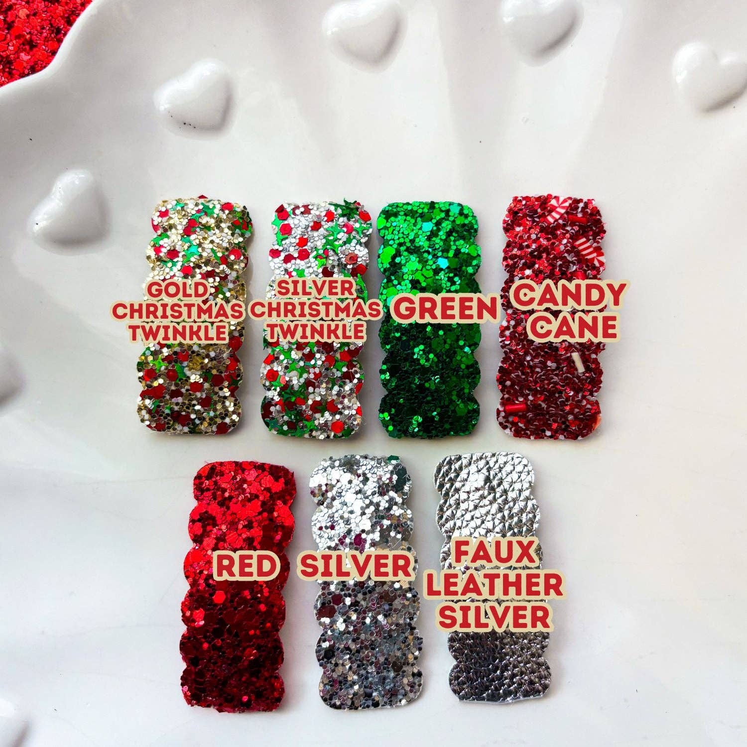 Sparkling New Baby, LLC. – wholesale Hårklämma - Barn – Christmas Snap Clips1