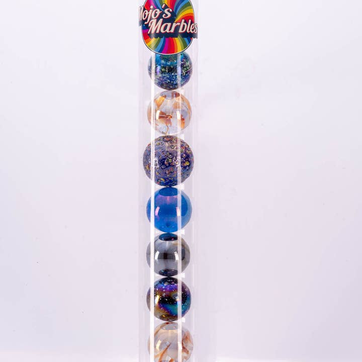Shooter Marbles Stack Stardust for wholesale by Mojo's Marbles