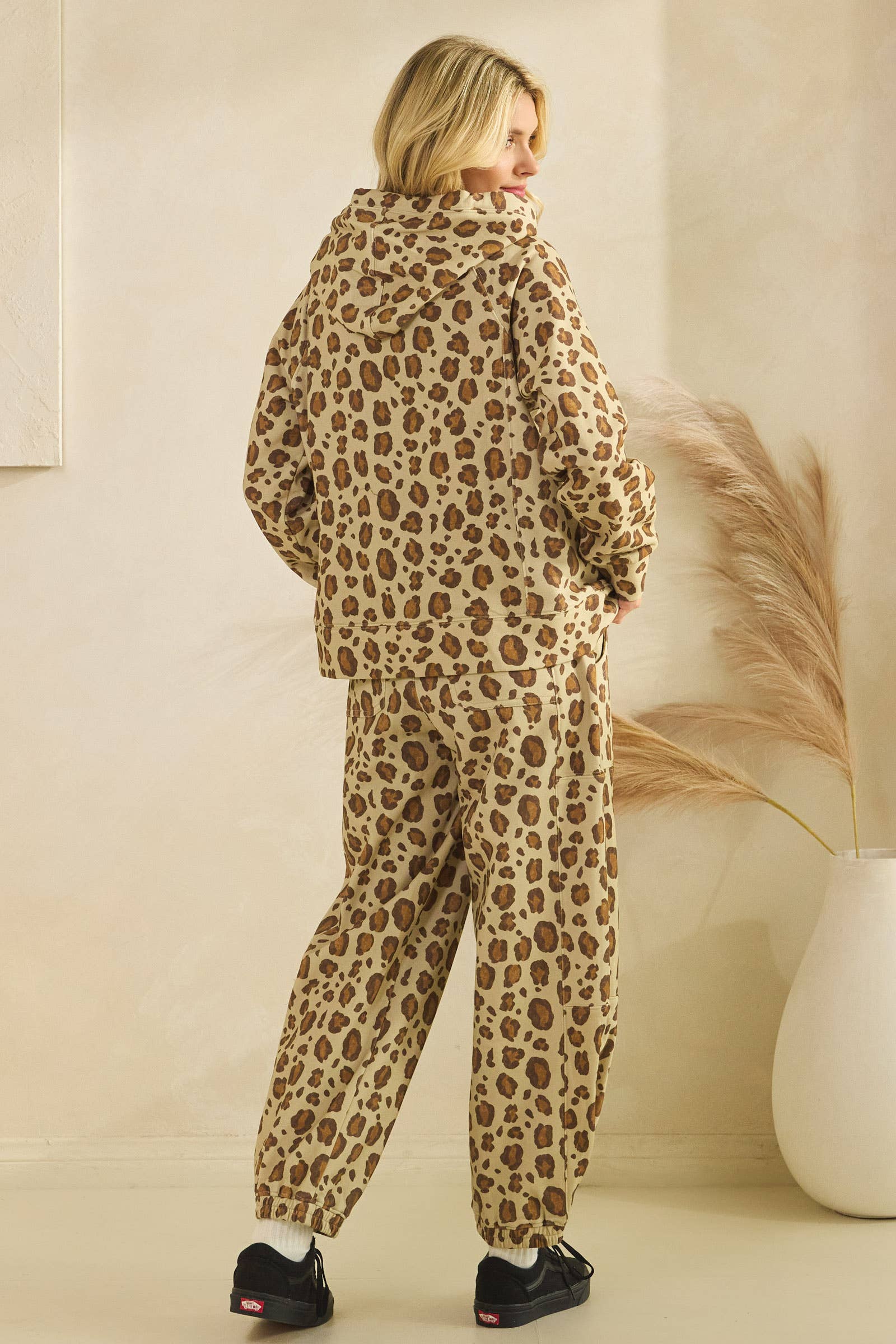 Veveret - Wholesale Pants - Women's - Printed French Terry Pants74