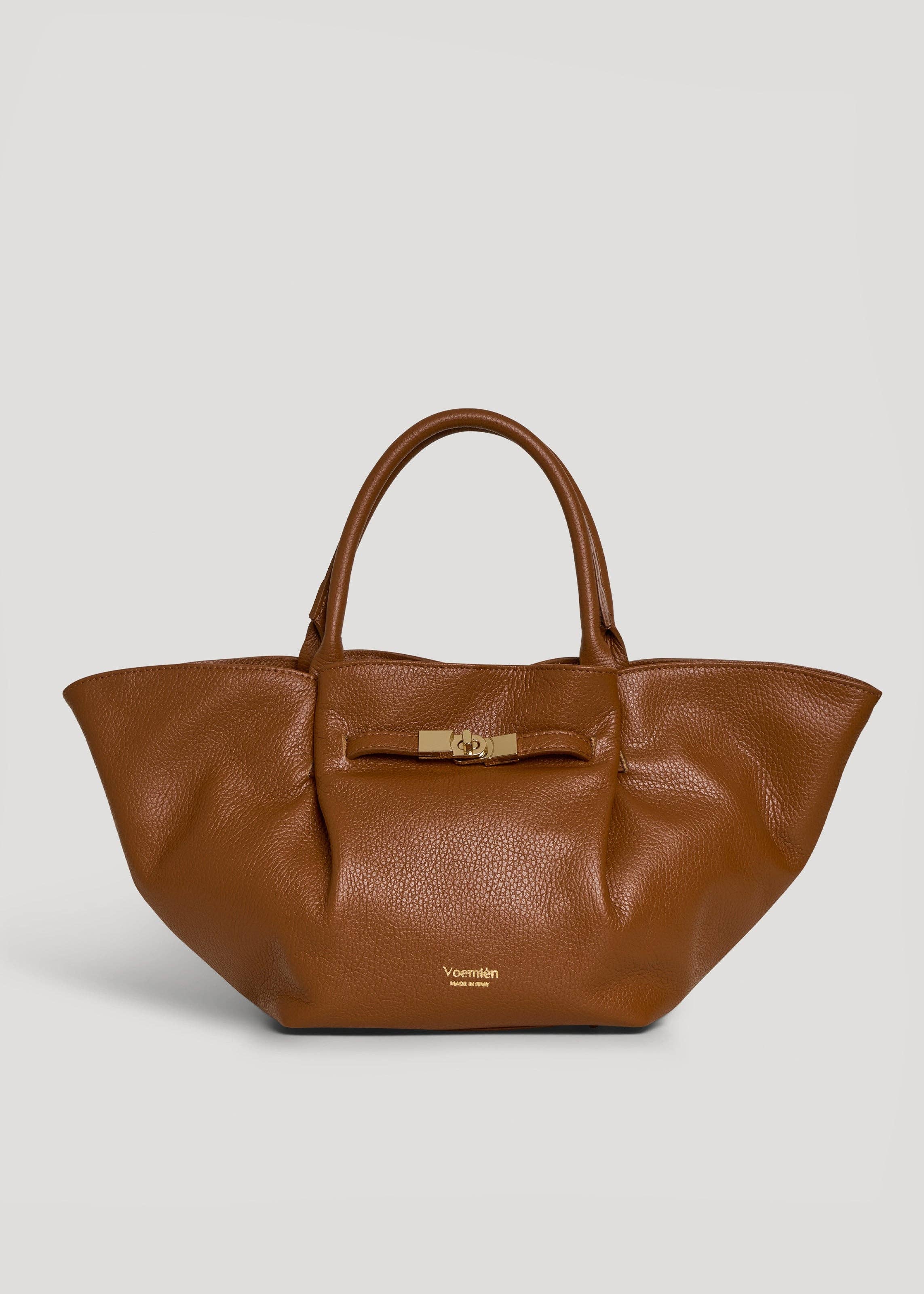 Prestige Milano – wholesale Tote bag – Women's – Charlène Bag in Tan Togo Leather0